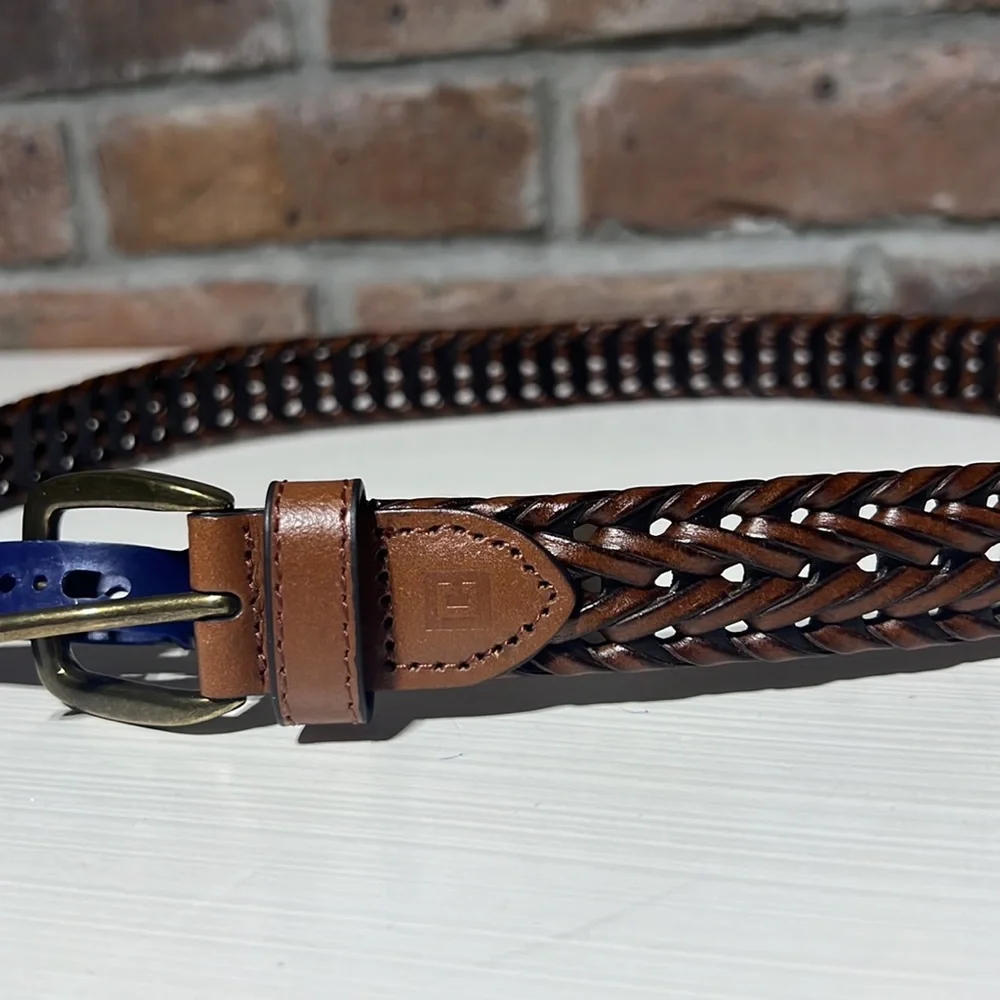 NEW Kids chaps leather braided belt
